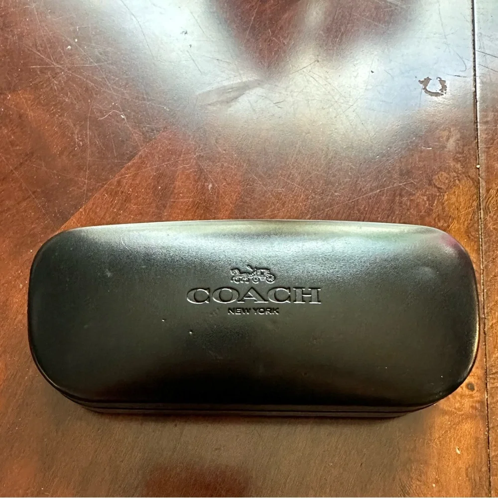 Coach Black Glasses Case - Picture 2 of 3